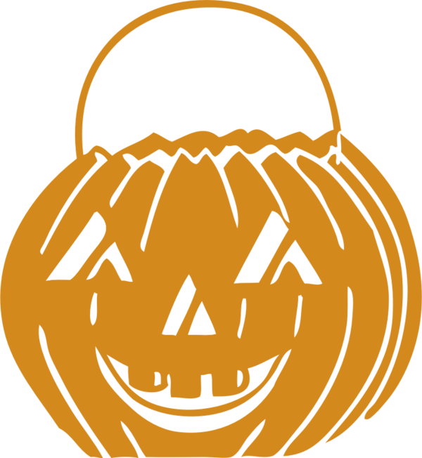 Transparent Jacko Lantern Lantern Halloween Line Art Commodity for Halloween