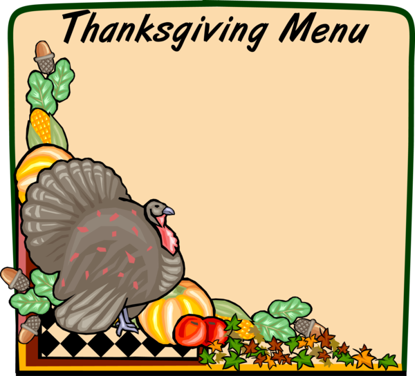 Transparent Thanksgiving Thanksgiving Dinner Turkey Plant Area for Thanksgiving