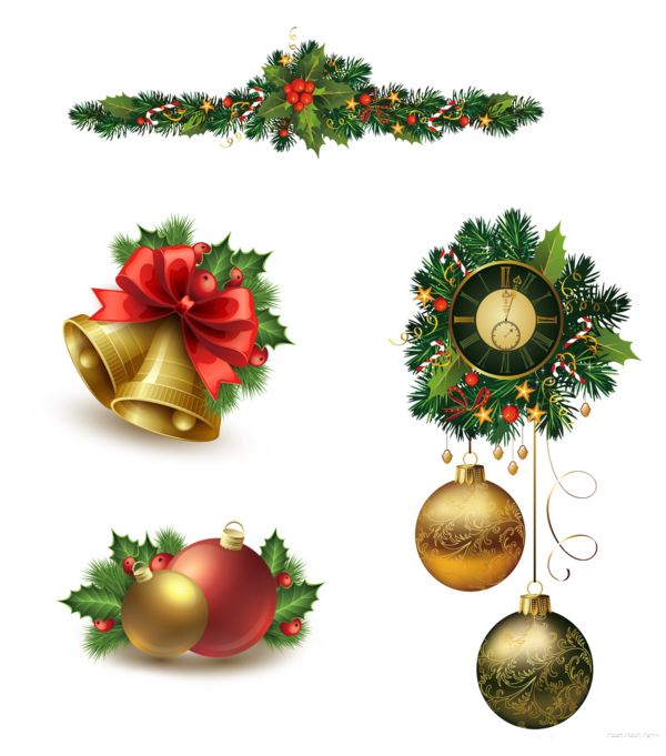 Transparent Christmas Christmas Decoration Christmas Ornament Evergreen for Christmas