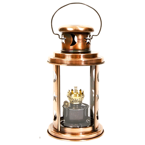 Transparent Kerosene Lamp Lamp Incandescent Light Bulb Lighting Brass for Diwali