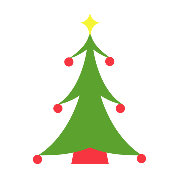 Transparent Christmas Tree Spruce Fir Pine Family for Christmas