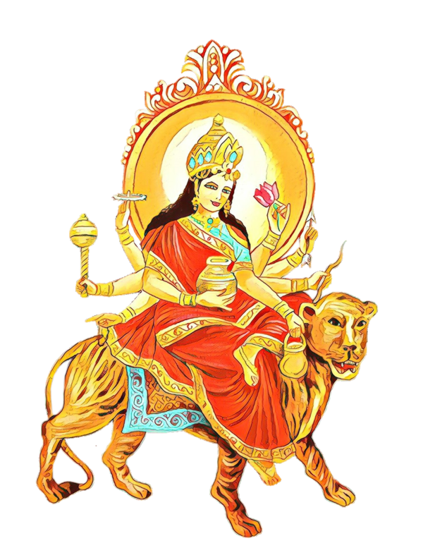 Transparent Kali Devi Mahatmya Kushmanda Mythology for Dussehra