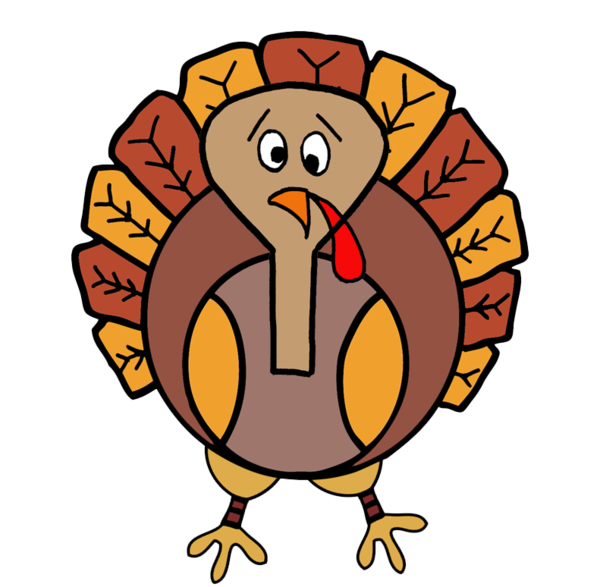 Transparent Turkey Turkey Meat Thanksgiving Food Beak for Thanksgiving
