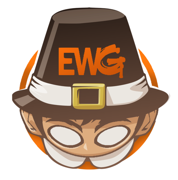 Transparent Thanksgiving Logo Cyber Monday Orange Personal Protective Equipment for Thanksgiving