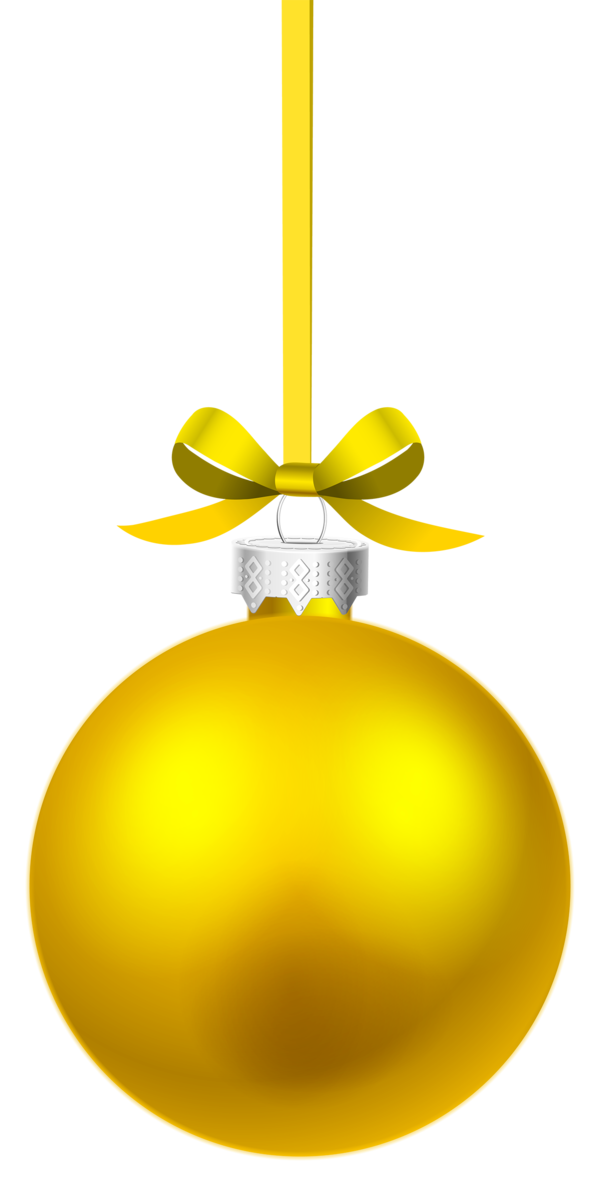 Transparent Christmas Christmas Ornament Yellow Fruit for Christmas
