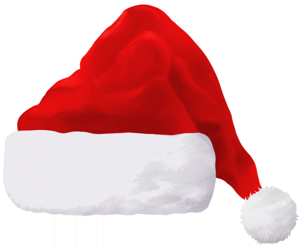 Transparent Santa Claus Santa Suit Christmas Hat for Thanksgiving