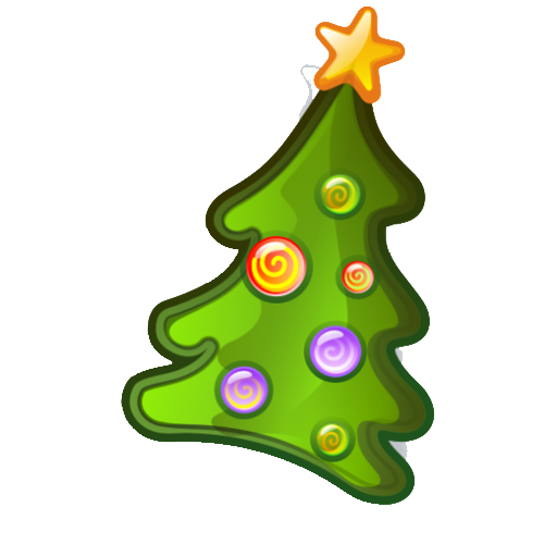 Transparent Santa Claus Christmas Christmas Tree Christmas Decoration Tree for Christmas