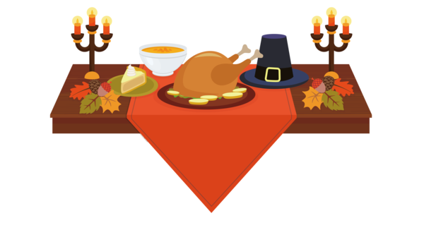 Transparent Thanksgiving
 Thanksgiving Dinner
 Turkey Meat
 Cuisine Recreation for Thanksgiving