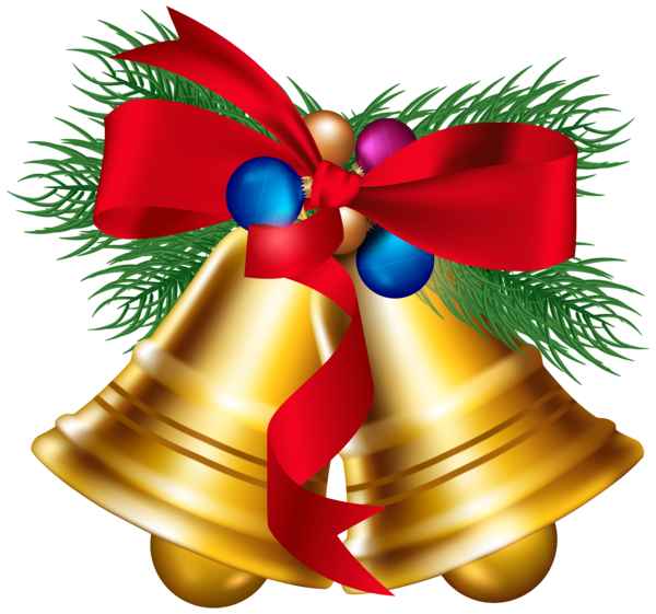 Transparent Christmas Christmas Ornament Jingle Bells Tree for Christmas