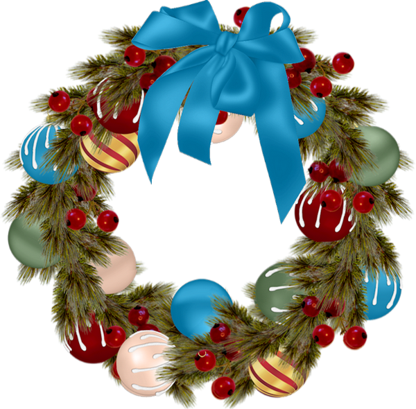 Transparent Christmas Ornament Christmas Wreath Christmas Decoration for Christmas