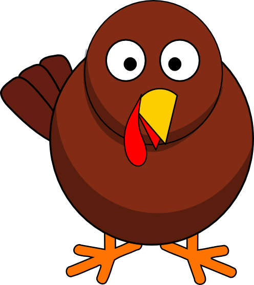 Transparent Turkey Turkey Meat Thanksgiving Beak Chicken for Thanksgiving