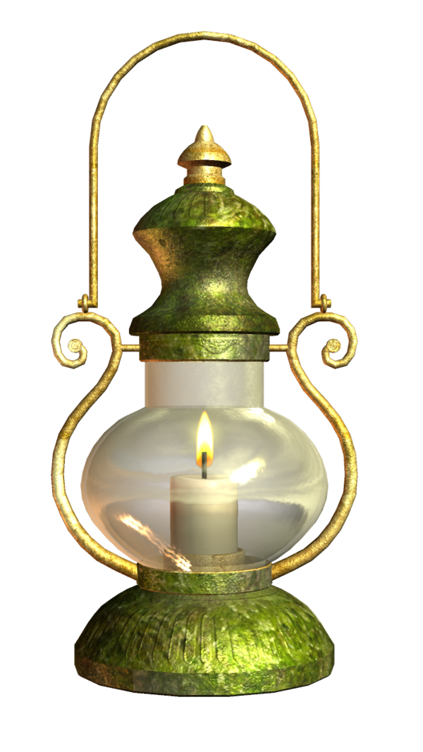Transparent Light Lantern Oil Lamp Brass for Diwali