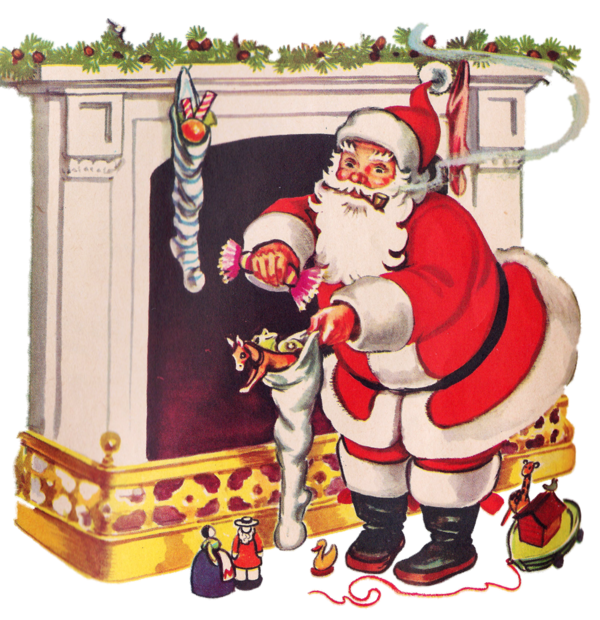 Transparent Santa Claus Christmas Ornament Christmas Stockings Christmas for Christmas