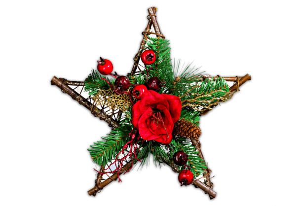 Transparent Christmas Tree Christmas Star Of Bethlehem Pine Family Decor for Christmas