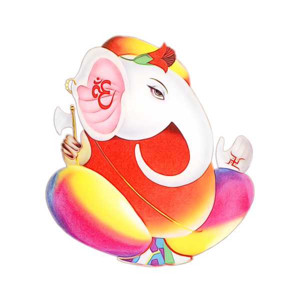 Transparent Ganesha Ganesh Chaturthi Parvati Cartoon Toy for Dussehra