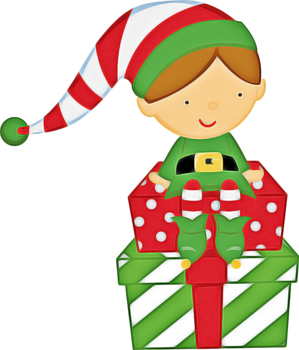Transparent Christmas Christmas Elf Fictional Character for Christmas