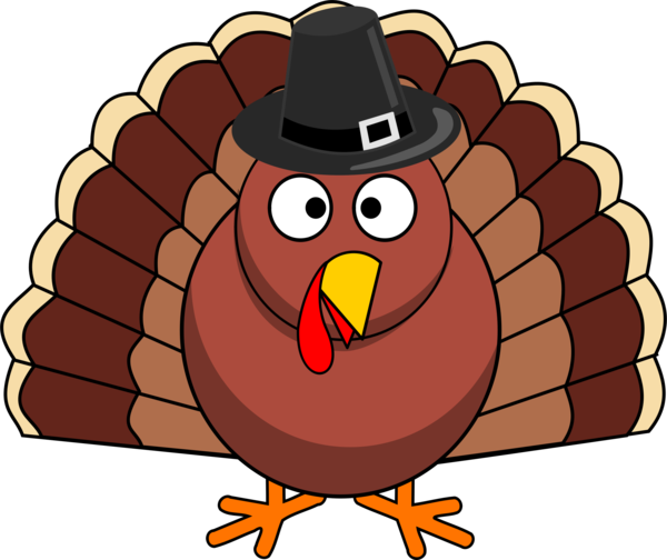 Transparent Thanksgiving Day Turkey Meat Turkey Beak Cartoon for Thanksgiving