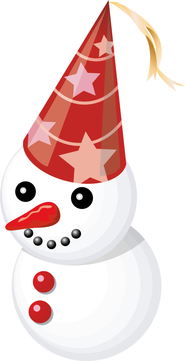 Transparent Christmas Ornament Hat Snowman for Christmas