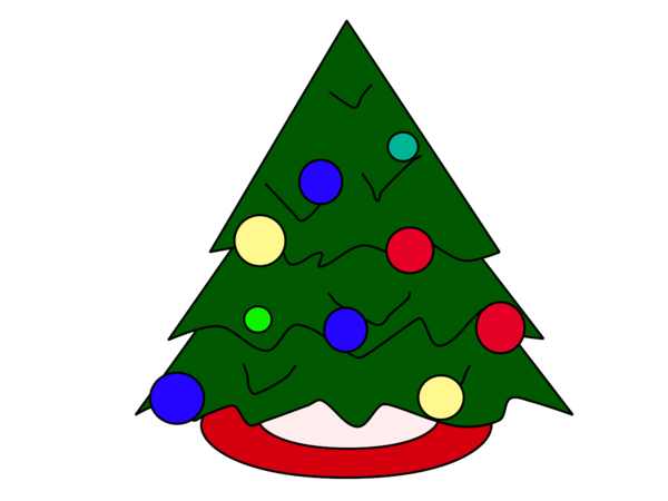 Transparent Christmas Animation Christmas Tree Fir Pine Family for Christmas
