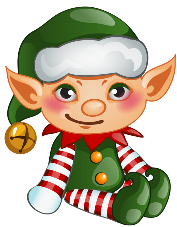 Transparent Christmas Elf Christmas Elf Cartoon for Christmas