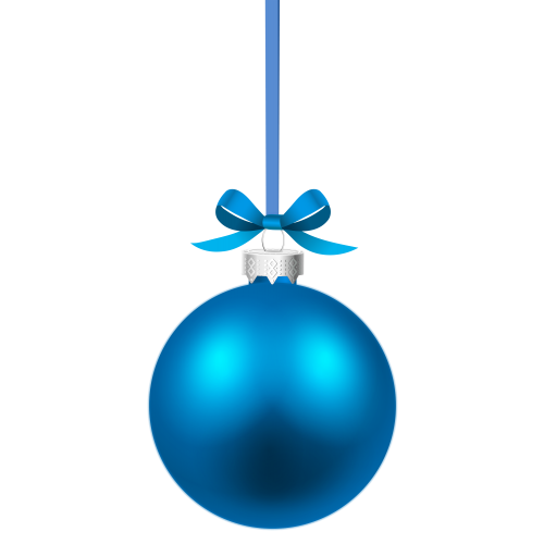 Transparent Christmas Christmas Ornament Christmas Decoration Blue for Christmas