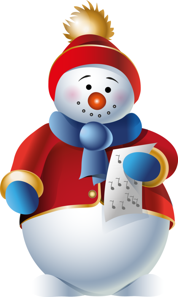 Transparent Christmas Graphics Santa Claus Snowman Christmas Ornament for Christmas
