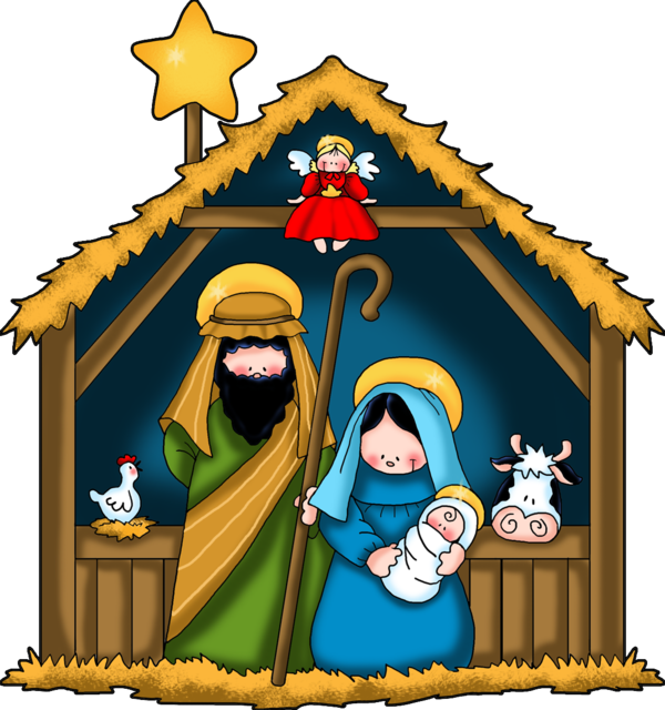 Transparent Christmas Nativity Of Jesus Manger Christmas Decoration Christmas Ornament for Christmas