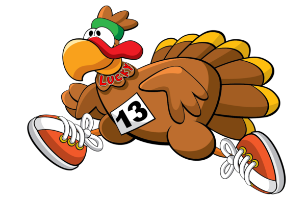 Transparent Turkey Trot 5k Run Palm Springs Food Fruit for Thanksgiving