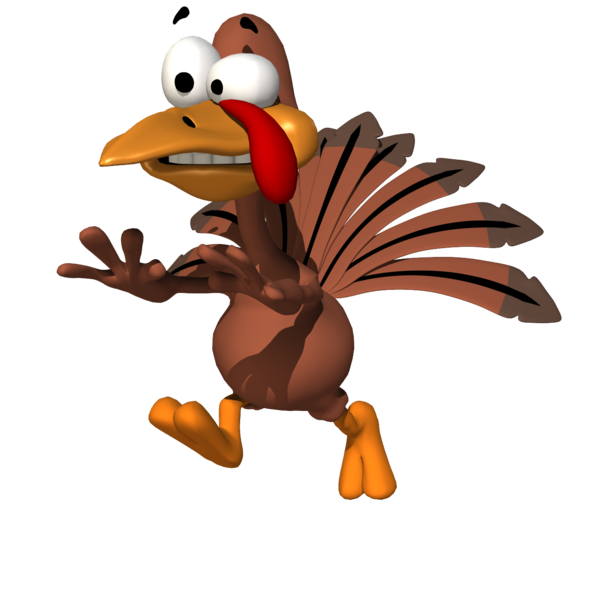 Transparent Thanksgiving Turkey Meat Turkey Beak Chicken for Thanksgiving
