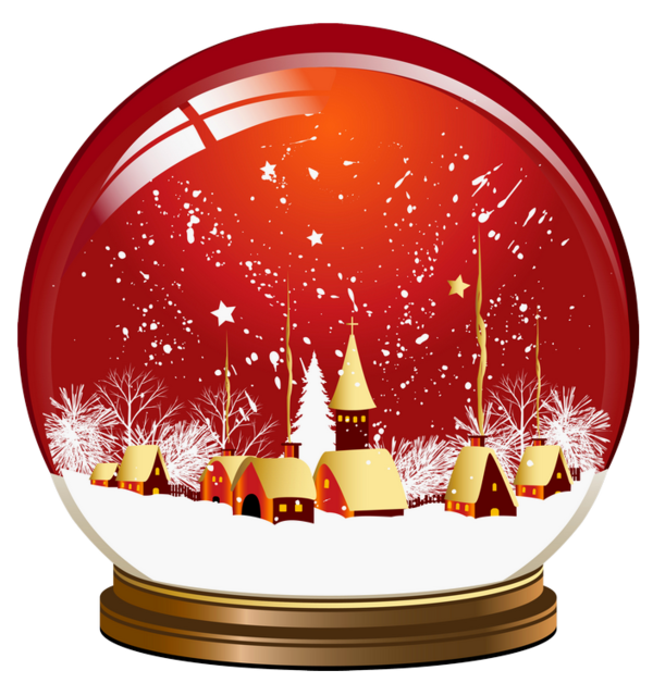 Transparent Christmas Snow Globe Santa Claus Christmas Ornament Christmas Decoration for Christmas