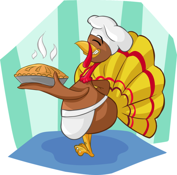 Transparent Thanksgiving Dinner
 Stuffing
 Turkey
 Wing Cartoon for Thanksgiving