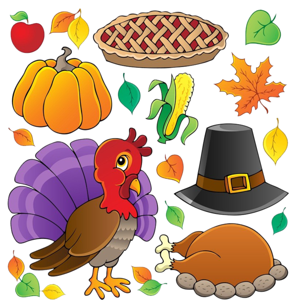Transparent Turkey Thanksgiving Drawing Food Beak for Thanksgiving