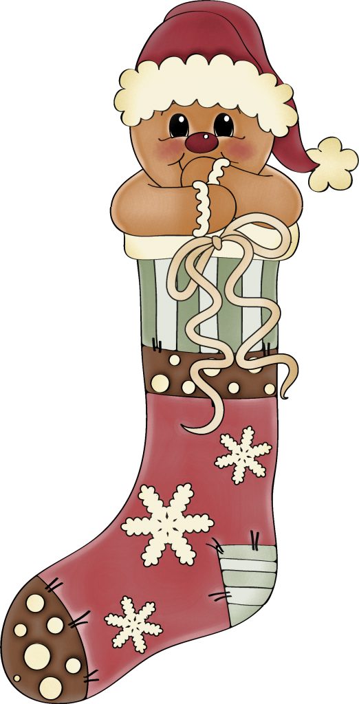 Transparent Santa Claus Christmas Ornament Christmas Stockings Cartoon Christmas Decoration for Christmas