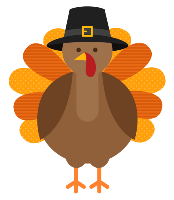 Transparent Turkey Thanksgiving Turkey Meat Bird Beak for Thanksgiving