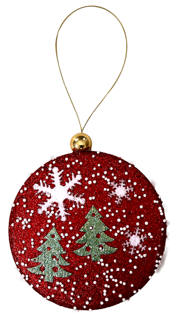 Transparent Christmas Ornament Maroon Christmas Christmas Decoration for Christmas