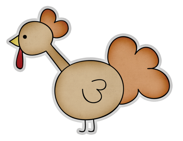 Transparent Cartoon Give Thanks With A Grateful Heart Blog Chicken Beak for Thanksgiving
