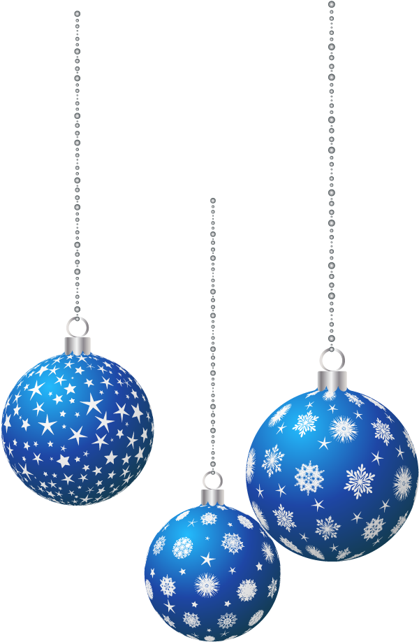 Transparent Christmas Ornament Christmas Christmas Decoration Blue for Christmas