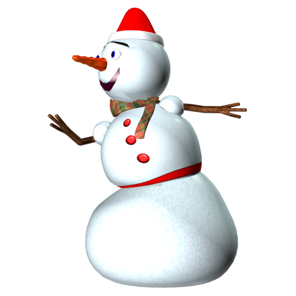 Transparent Christmas Ornament Character Christmas Snowman for Christmas