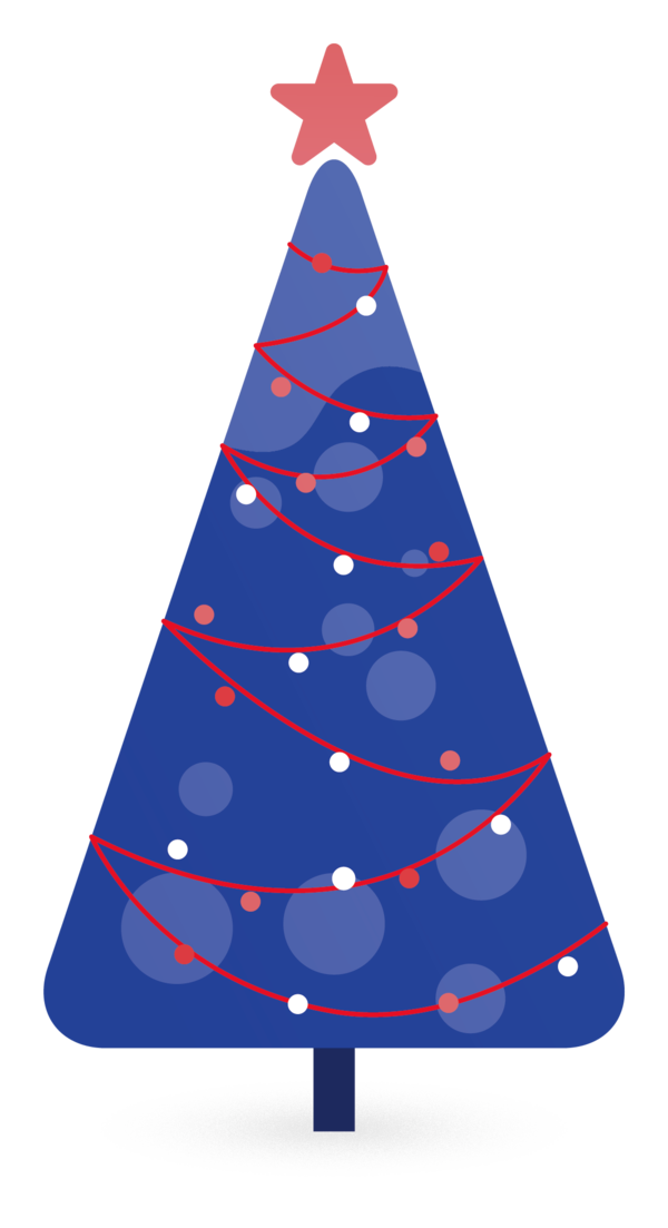 Transparent Christmas Tree Christmas Tree Electric Blue Christmas Ornament for Christmas