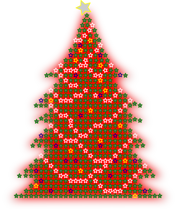 Transparent Christmas Christmas Tree Christmas Decoration Fir Pine Family for Christmas