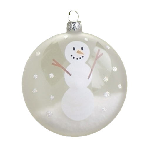 Transparent Christmas Ornament Christmas Snowman for Christmas