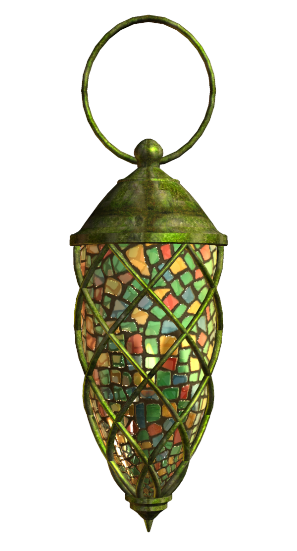 Transparent Light Lantern Lamp Glass Window for Diwali