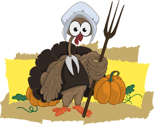 Transparent Thanksgiving Turkey Meat Thanksgiving Jokes For Kids Cartoon Flightless Bird for Thanksgiving