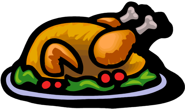 Transparent Turkey Thanksgiving Dinner Pilgrim Food Snout for Thanksgiving