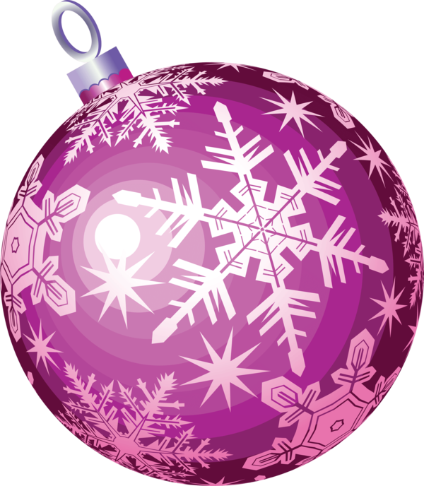 Transparent Christmas Christmas Ornament Christmas Decoration Purple for Christmas