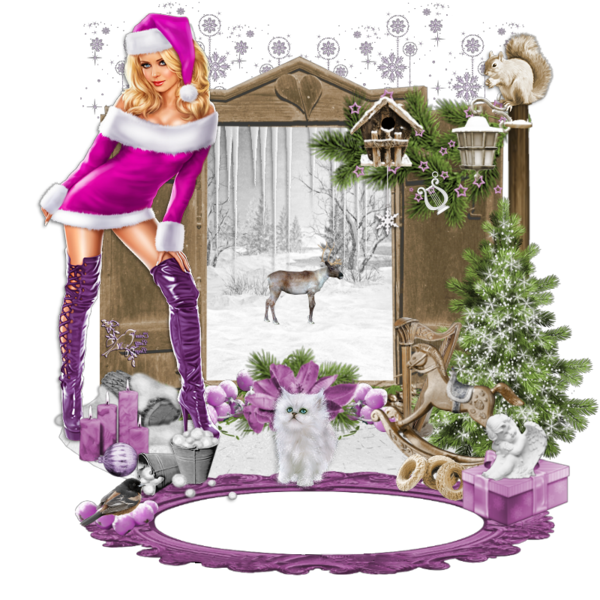 Transparent Christmas Ornament Christmas Christmas Decoration Purple for Christmas
