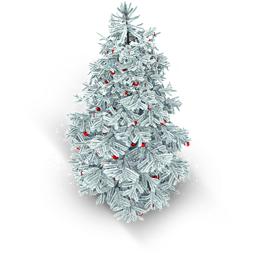 Transparent Christmas Tree Tree Snow Fir Pine Family for Christmas