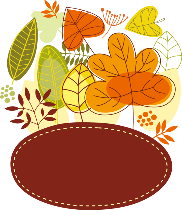 Transparent Autumn Thanksgiving Midautumn Festival Plant Flower for Thanksgiving