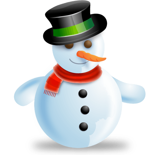 Transparent Snowman Christmas Santa Claus Kettle for Christmas