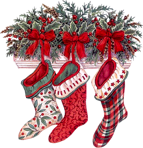 Transparent Christmas Stockings Santa Claus Stocking Christmas Decoration Christmas Ornament for Christmas